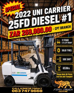 1 - Uni Carrier FD25 Diesel