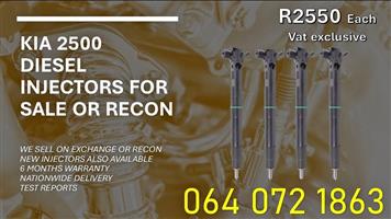 KIA -2500 diesel injectors 