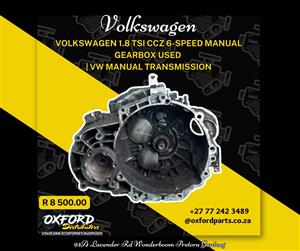 Volkswagen 1.8 TSI CCZ 6-speed manual gearbox for sale.