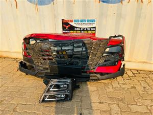 Chery Jetour Dashing front spares (bumper with spoiler,radiator grill ) 