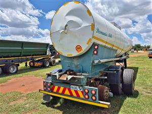 Stainless Water/Milk tanker trailers for sale, 10 000L - 22 000L trailers, (+Vat). Call Jay (Talton)