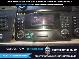 2008 Mercedes Benz Merc ML320 W164 car radio for sale used