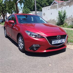 2015 MAZDA 3 1.6 ACTIVE AUTOMATIC 25000Kms Leather seats