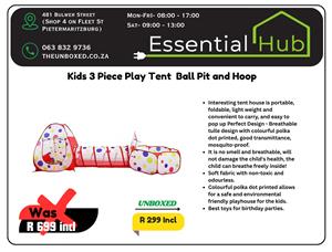 3 Piece Play tent