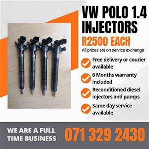 VW POLO 1.4 INJECTORS FOR SALE WITH WARRANTY