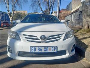 2011 Toyota Corolla Professional 1.6 Automatic, Petrol, White, 110000kms Leather seats
