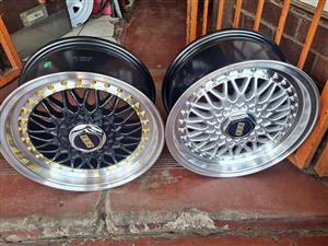 Bbs  Brand new mags size 15 pcd 4x100