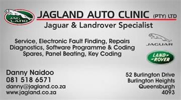 Jagland Auto Clinic Jaguar and Landrover specialist 