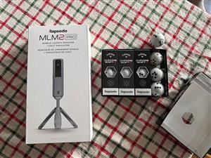 Rapsodo MLM2PRO Launch Monitor w/ Original Accessories + 3 New RPT Balls