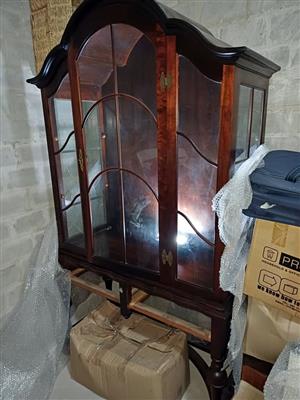 Antique display cabinet