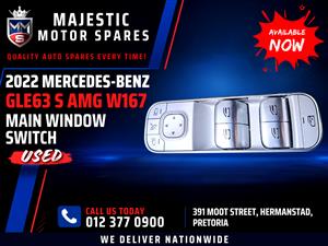  2022 Mercedes-Benz GLE63 S AMG W167 4MATIC+ Main Window Switch for Sale – Used