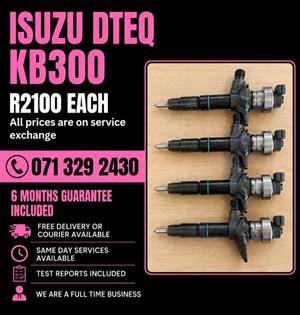 ISUZU  INJECTORS FOR SALE WITH WARRANTY 