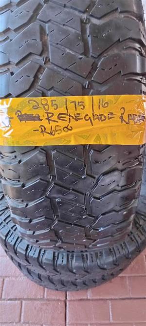 4x Renegage Radar  