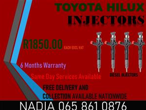 TOYOTA HILUX DIESEL INJECTORS AVAILABLE