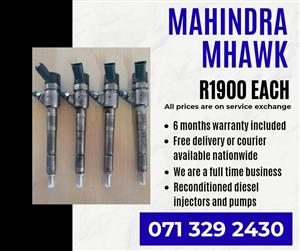 MAHINDRA MHAWK INJECTORS FOR SALE WITH WARRANTY INCLUDED 