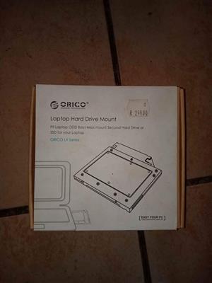 Laptop hard drive mount