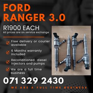 FORD RANGER 3.0 INJECTORS FOR SALE WITH WARRANTY INCLUDED 