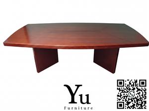 DHH0120W - Executive Boardroom Conference Table (2.4m) – Mahogany Finish