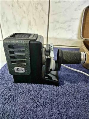 Vintage Leitz Prado slide projector, likely from the 1960s