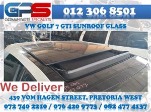 VW GOLF 7 GTI USED SUNROOF GLASS FOR SALE  