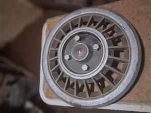 Caravan / trailer, wheel cap