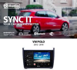 TT Audio 9″ replacement radio for VW Polo 2012 - 2018 (4G ULTRA)