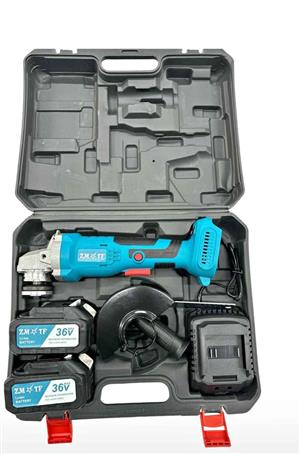 36 volt cordless brushless angle grinder