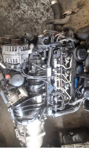 BMW /E90/E92 4 CYLINDER DIESEL COMPLETE N47 ENGINE FOR SALE