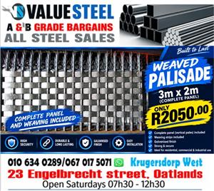 Weaved Palisade Pannels