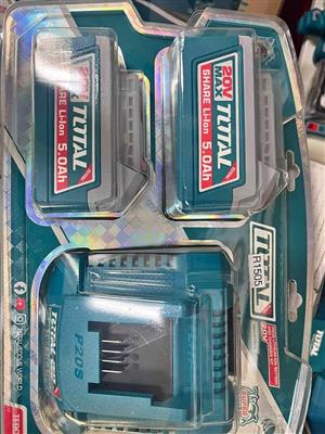 Brand New Total Tools  Massive Discount!! Battery and Charger kit
