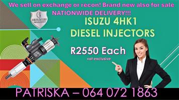 ISUZU 4HK1 - DIESEL INJECTORS FOR SALE OR TO RECON 