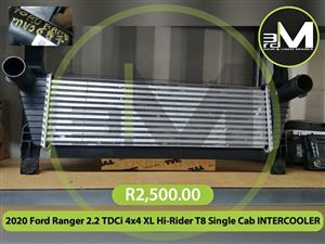 2020 Ford Ranger 2.2 TDCi 4x4 XL Hi Rider T8 Single Cab INTERCOOLER - MV0687