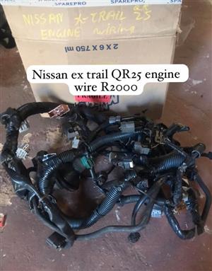 Nissan ex trail QR25 engine wire