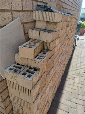 We have 400 bricks for sale   