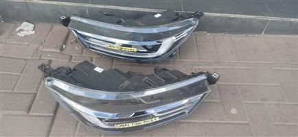 Chery Tiggo Pro8 headlight and Hyundai i20 Grand new front bumper 