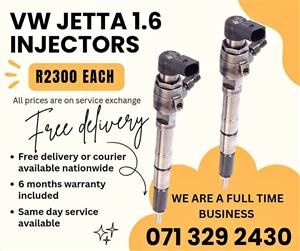 VW JETTA 1.6 INJECTORS FOR SALE WITH WARRANTY