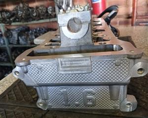 FORD ROCAM 1.6 NEW CYLINDERHEAD WITH  VALVES 