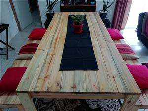 Brand New Custom Made Dining Room Table 