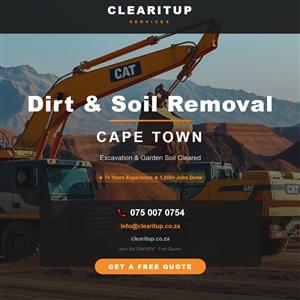Dirt & Soil Removal in Cape Town