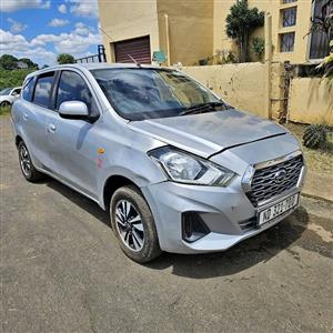 2020 Datsun Go+ Automatic which has been converted to a manual transmission.