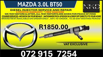 Mazda 3.0L BT50 Diesel Injectors 