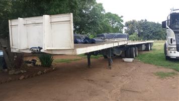 2012 Afrit link flatdeck trailer for sale