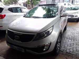 2010 KIA SPORTAGE 2.0 SILVER COLOR PETROL  AUTOMATIC SUNROOF  98000K