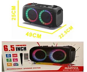 Dual 6.5 Bluetooth Rechargeable Speaker,  New with warranty and FREE DELIVERY