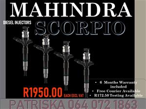 Mahindra Scorpio Diesel injectors for sale one day service