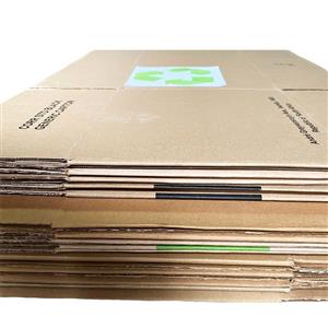 20 x Repurposed Cardboard Moving & Storage Boxes