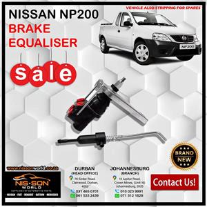 NISSAN NP200 BRAKE EQUALISER