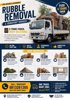 6-ton truck for Hire