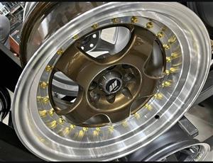 15inch Works Rims With Brand New Tyres