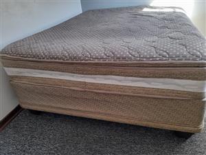 BED RESTONIC QUEEN SIZE EXTRA LENGTH